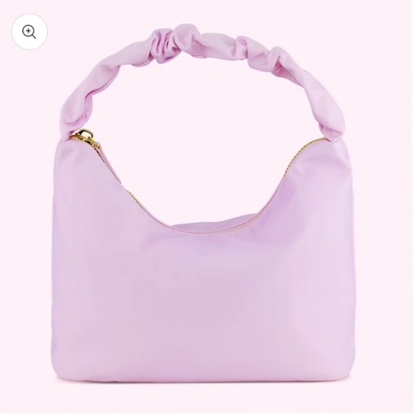 NWT Stoney Clover Lane Scrunch Handle bag Lilac - Picture 2 of 16
